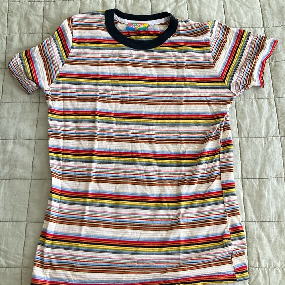 BIG BUD PRESS- striped tee XS